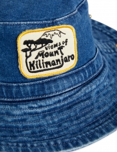 Preview: MINI RODINI Sonnenhut Kilimandscharo - denim